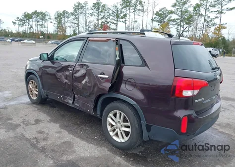 2014 Kia Sorento Lx z USA, uszkodzony, nr VIN 5XYKT4A6XEG525031